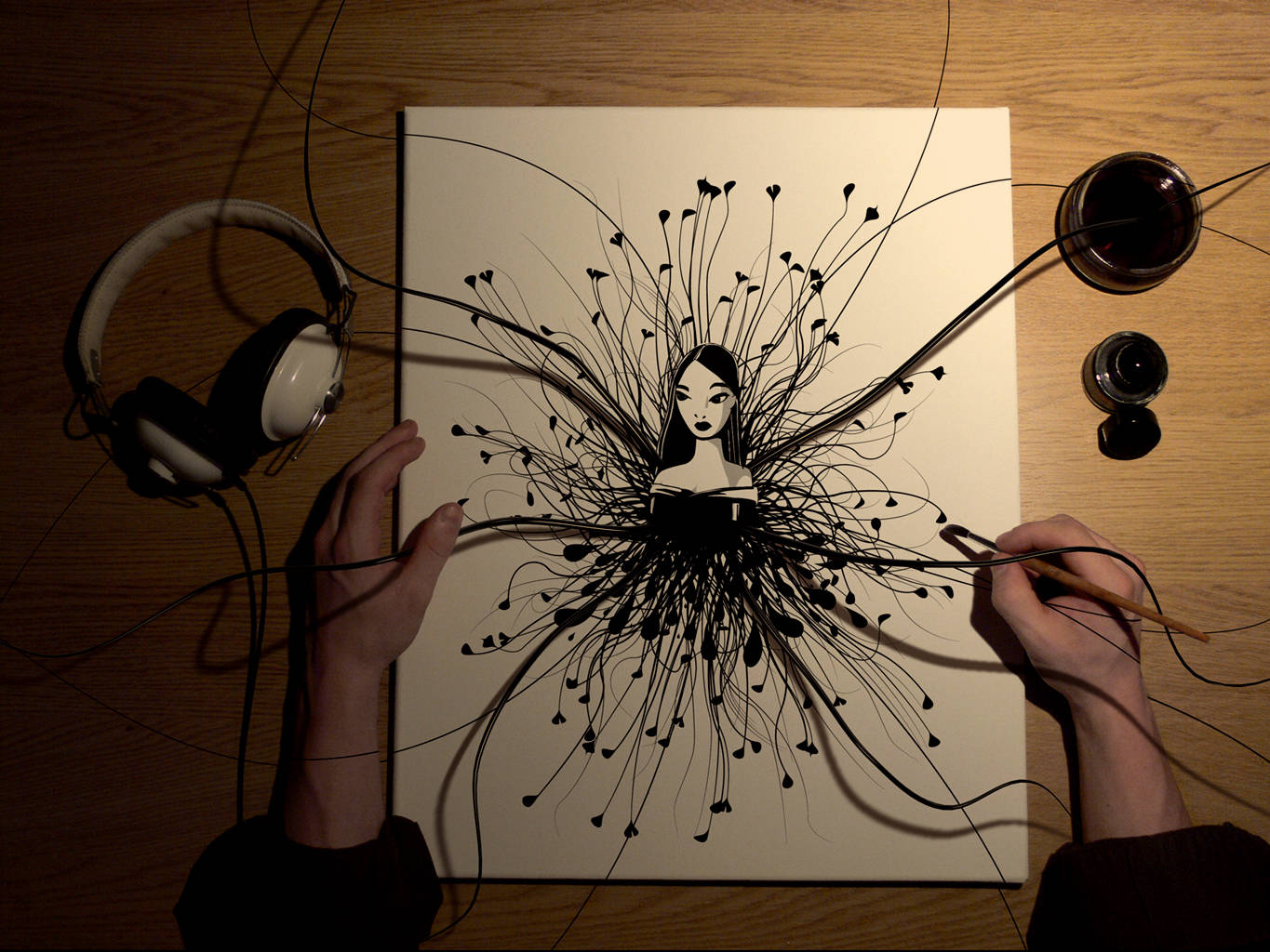 Art painting techniques